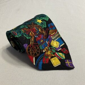 Addiction Holiday‎ Christmas Silk Necktie Christmas Tree Ornaments Toys Gifts